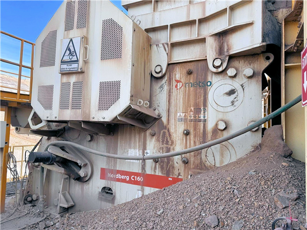 USED METSO-NORDBERG C160 Jaw Crusher